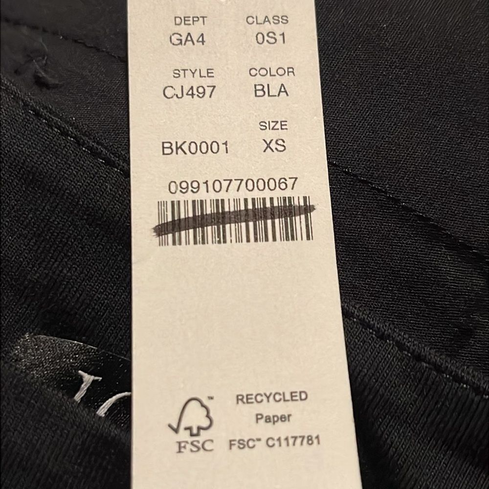 J Crew Drop Waist Mixy Dress Size XS in Black NWT - Picture 6 of 8